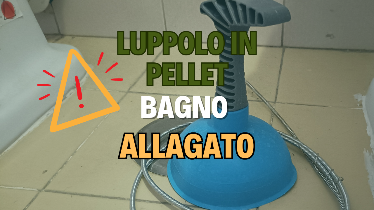 I luppoli ed i fondi intasano gli scarichi
