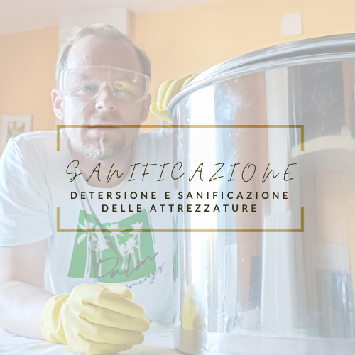 Sanificare le attrezzature